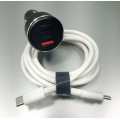 Maitinimo šaltinis nešiojamam kompiuteriui 12-24V 5-20V 5A 200W USB C universalus